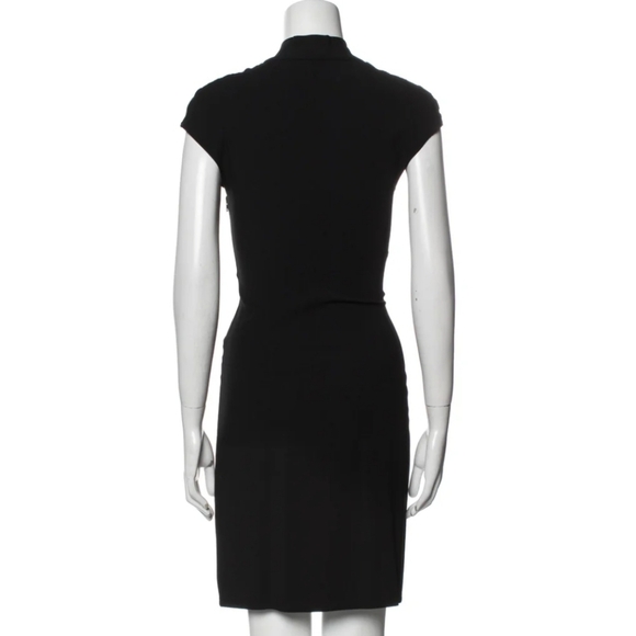 Helmut Lang Knee Length Dress, Black Size 0 - Picture 2 of 16